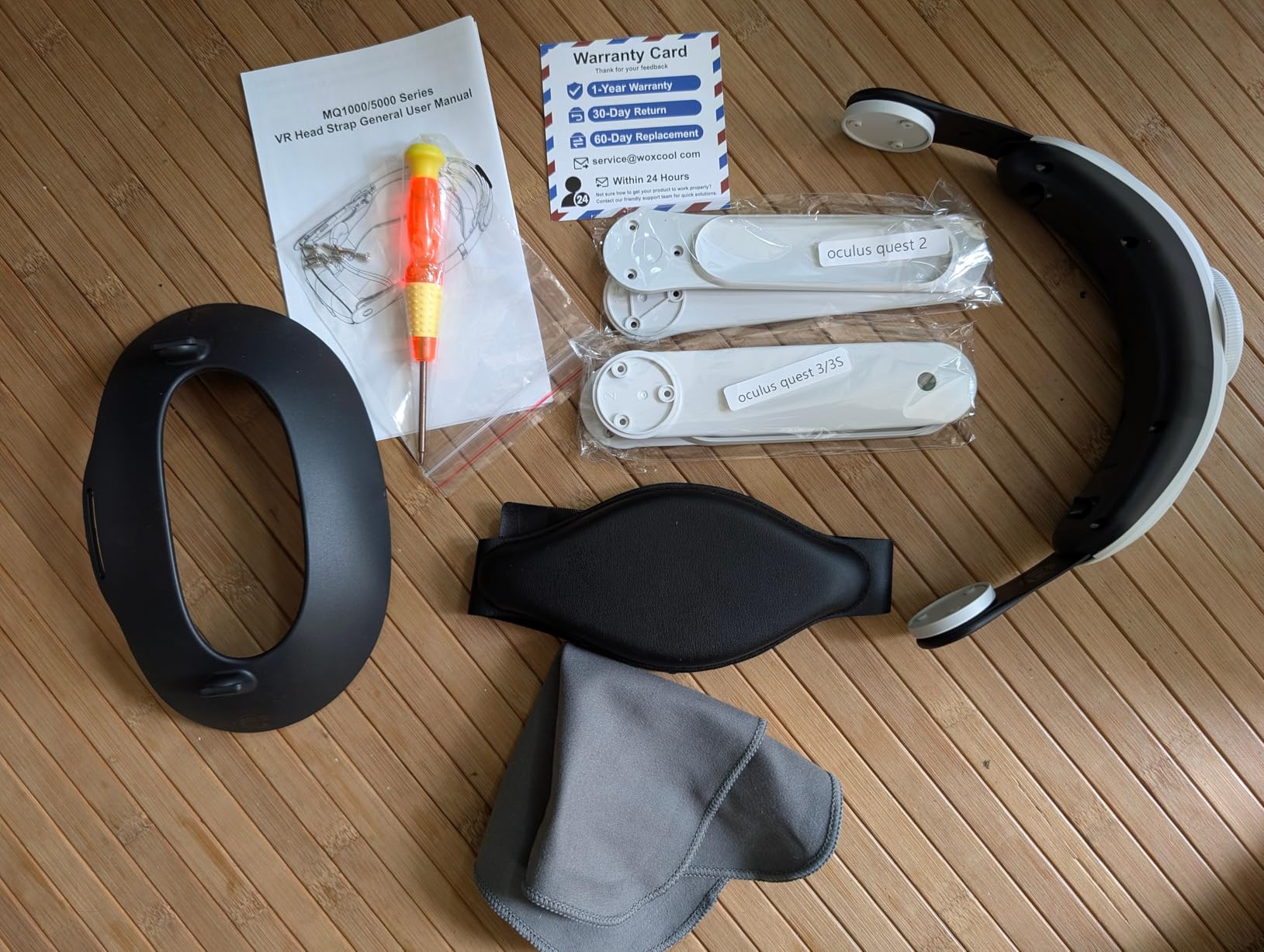 for Meta Quest 3S/Quest 3/Quest 2 Head Strap with Upgraded Soft Cushion Pad - Adjustable Comfortable Lightweight VR Headset Strap, VR Accessories Enhanced Support, Elite Strap Replacement customer photo 2