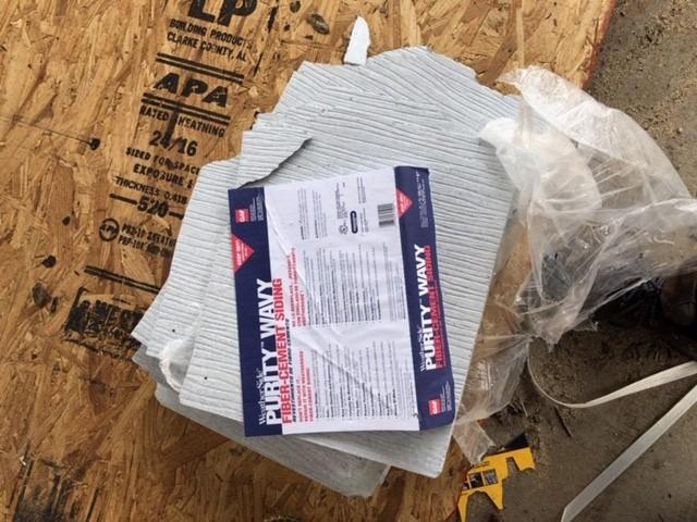 GAF WeatherSide Purity Straight Fiber-Cement Siding Shingles (12x24) 18 Bundle| Fire Resistant & Safe with No Asbestos| Easy to Install with Pre-Primed Textured Surface|Durable with Distinct Design customer photo 1
