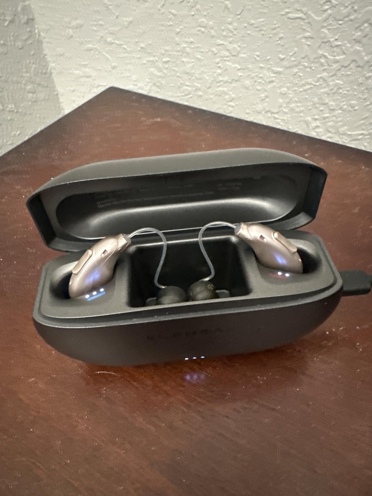 ELEHEAR-Beyond Hearing Aids, Rechargeable Bluetooth OTC Hearing Aids for Seniors with AI Noise Cancellation, Superior Sound Quality Smart, Bluetooth Enabled & App Control, Champagne Gold customer photo 1