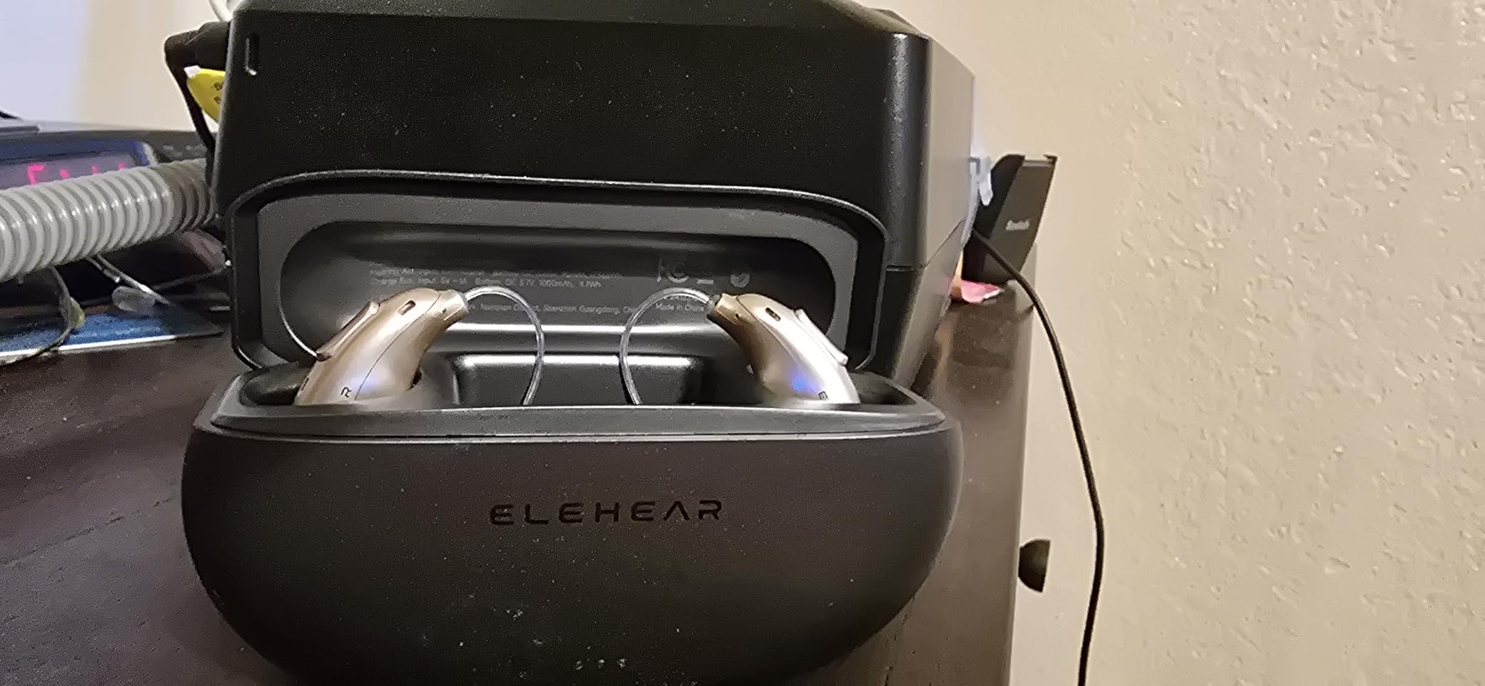 ELEHEAR-Beyond Hearing Aids, Rechargeable Bluetooth OTC Hearing Aids for Seniors with AI Noise Cancellation, Superior Sound Quality Smart, Bluetooth Enabled & App Control, Champagne Gold customer photo 2