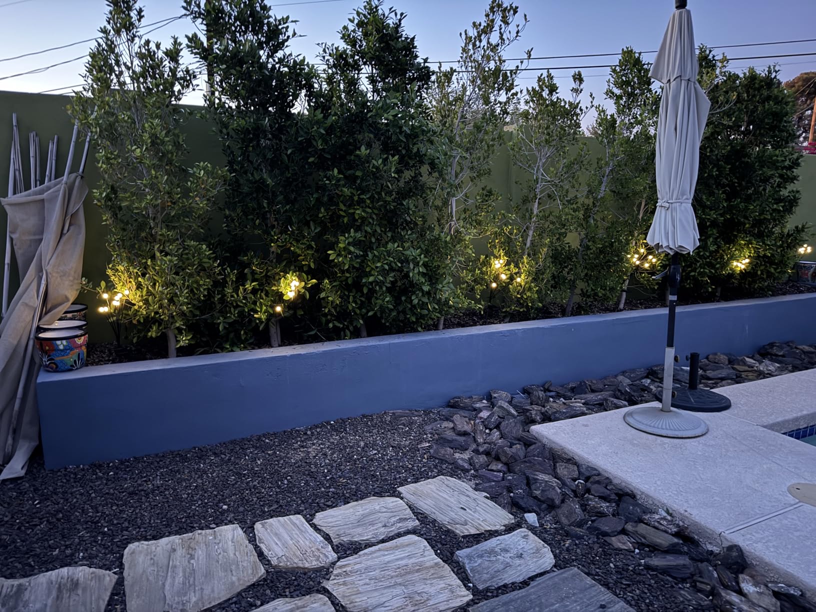 Solar Lights Outdoor Waterproof 4 Pack of 32 LEDs Garden Patio Firefly Decoration Unique Gifts Women Grandparents customer photo 1