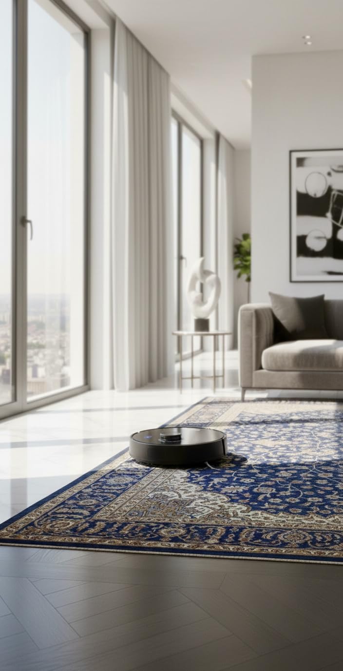 MONSGA Robot Vacuum and Mop Combo, 6000Pa Robotic Vacuum with 3.5L Self Emptying Station, Lidar Navigation Robot Vacuum Cleaner, 180mins Runtime, APP/Remote/Voice Control, for Hard Floors and Carpets customer photo 2