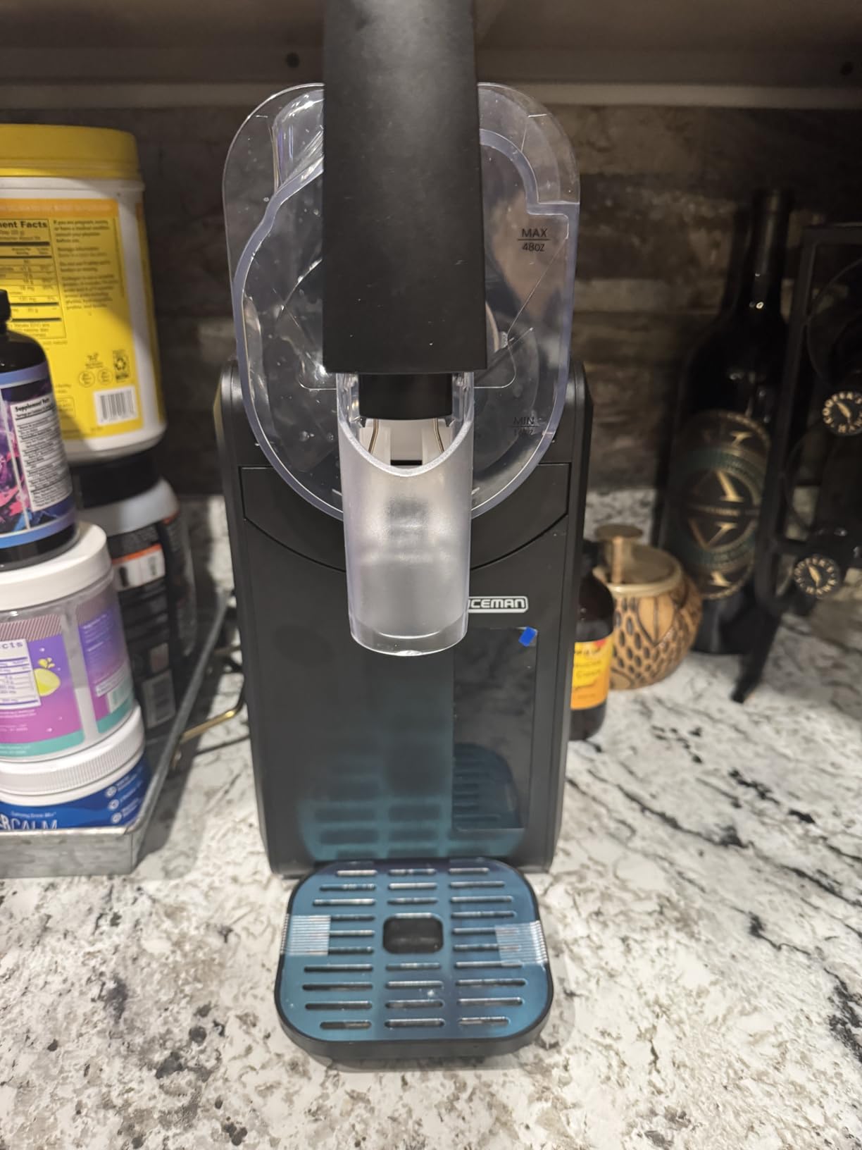 Iceman by Chefman Slush-Ease 68oz Slushie Machine, 48oz Liquid Capacity Frozen Drink Maker & Slushy Machine with 5 Presets and LED Display, Perfect for Frozen Margaritas, Frappes, Smoothies & Shakes customer photo 1