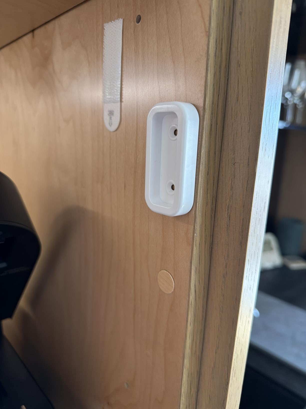 Smart RFID Drawer Lock, Hidden Digital Electronic Bluetooth RFID Cabinet Drawer Lock for Adults Baby Proofing Teens Liquor Cupboard File customer photo 2