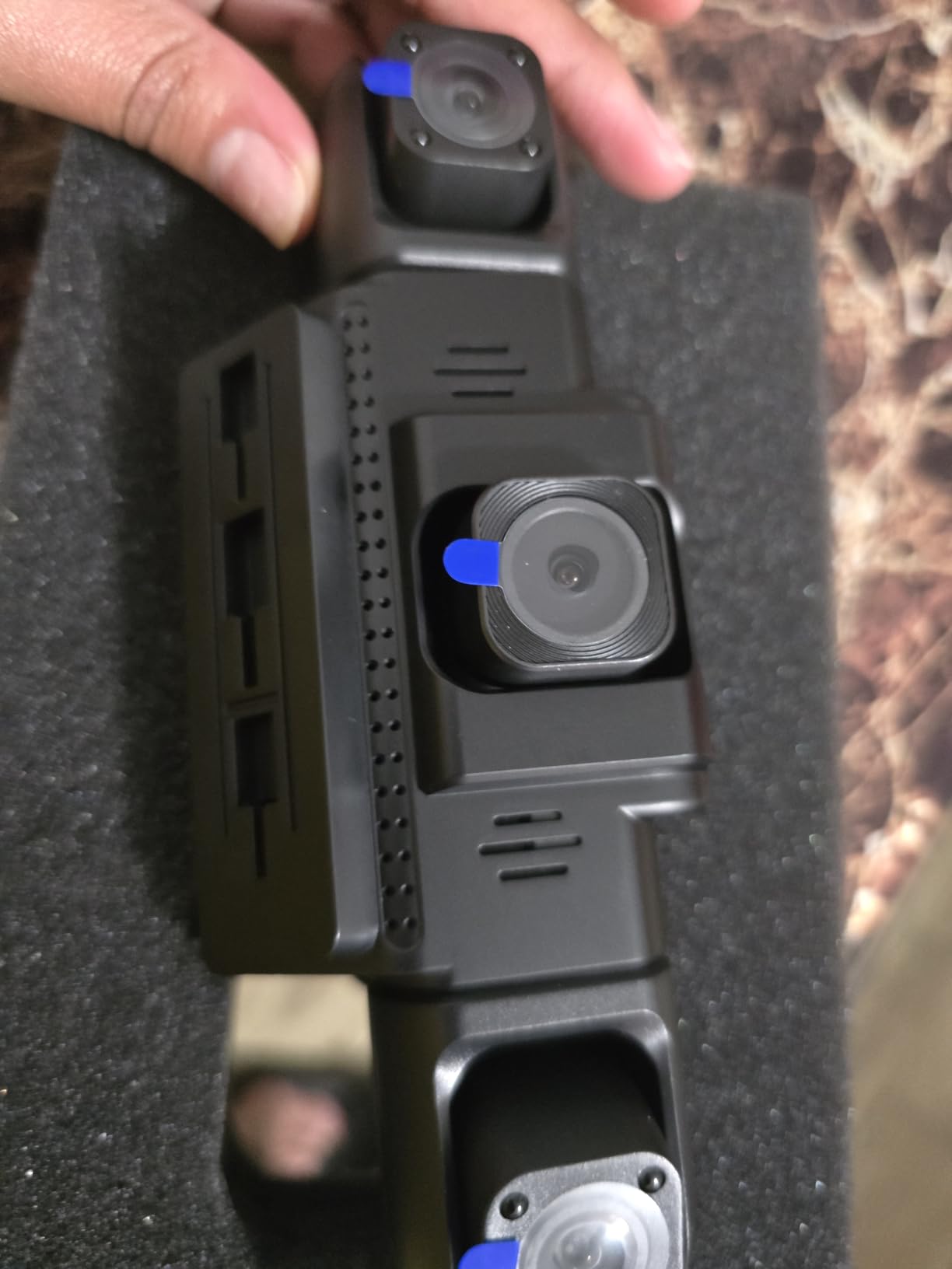 360 View 4 Channel Dash Cam Front and Rear Left Right Inside Camera for Cars, GPS and 5G Band WiFi, Night Vision, 160 Wide Angle, WDR, 24H Parking Mode, Supercapacitor, Included 128GB Card customer photo 1