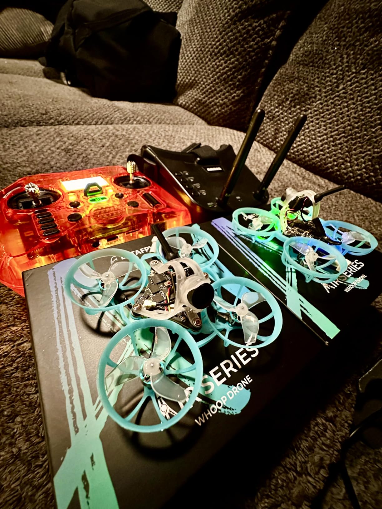 BETAFPV ELRS V3 Air65 Brushless Whoop Quadcopter, Ultralight 1S 65mm Micro Whoop Drone with C03 FPV Camera, G473 5IN1 Air Brushless FC 0702SE II 27000KV Motors for FPV Racing Indoor & Outdoor customer photo 1