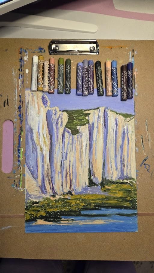 MEEDEN Soft Oil Pastels Set: 72 Vibrant Colors Oil Pastels for Artists Beginners Adults - Smooth Oil Pastel Crayons for Art Supplies, Painting, Drawing, Blending, Layering, Shading customer photo 1