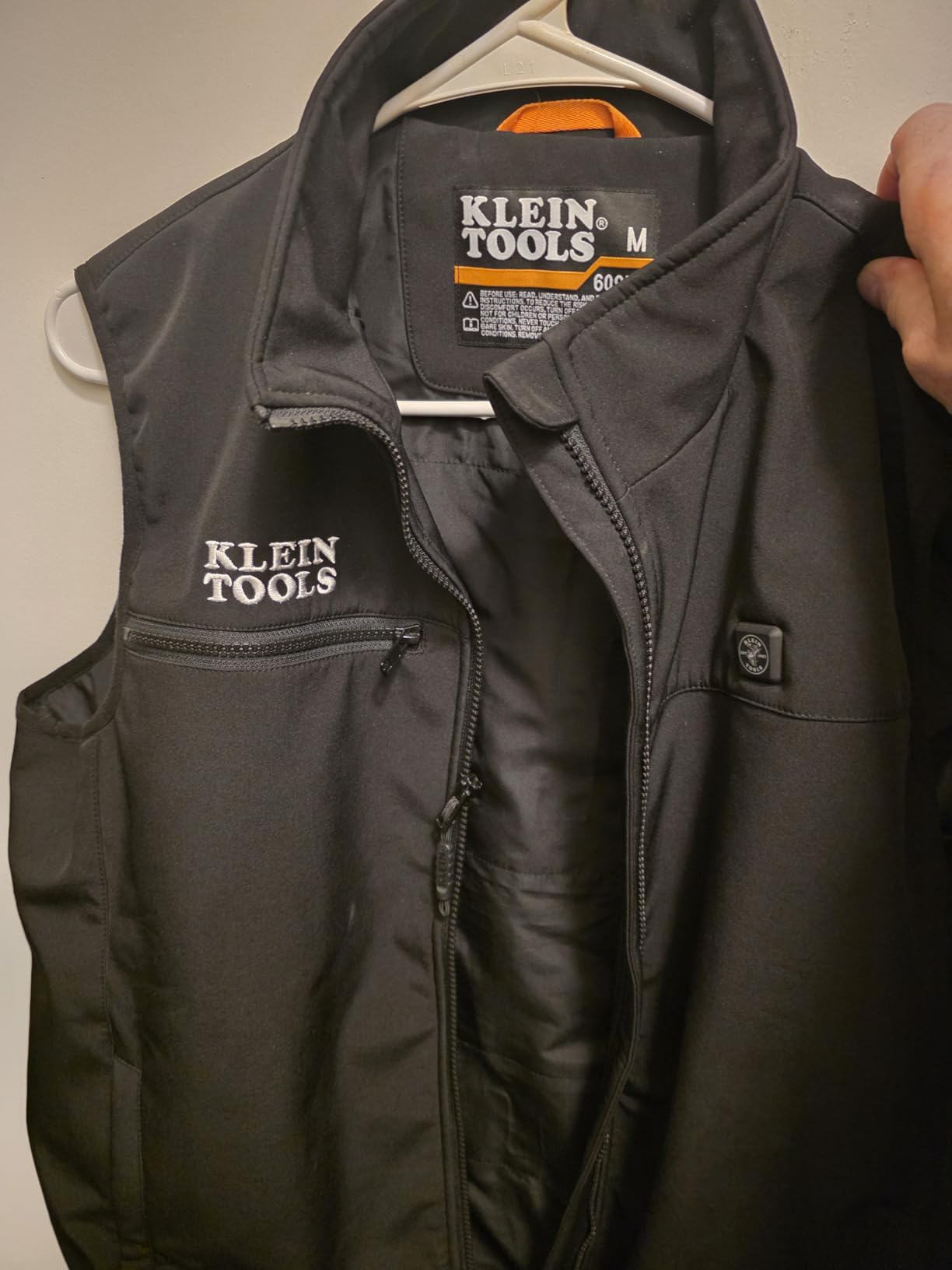 Lightweight Heated Vest with Battery Pack Included, for Outdoors and Jobsite customer photo 2