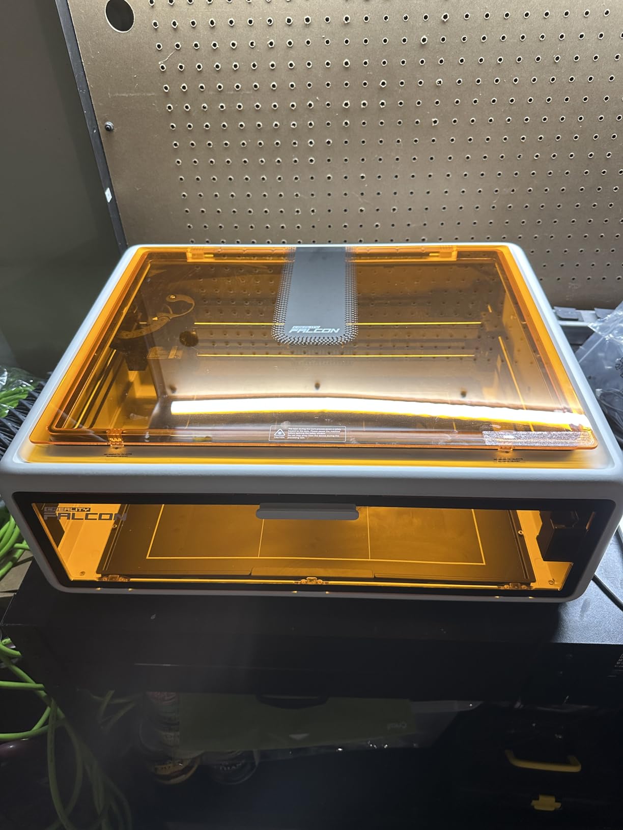 Creality Falcon A1 10W Laser Engraver, 80W Powerful Output, Fully Enclosed, HD Camera Auto Positioning customer photo 1