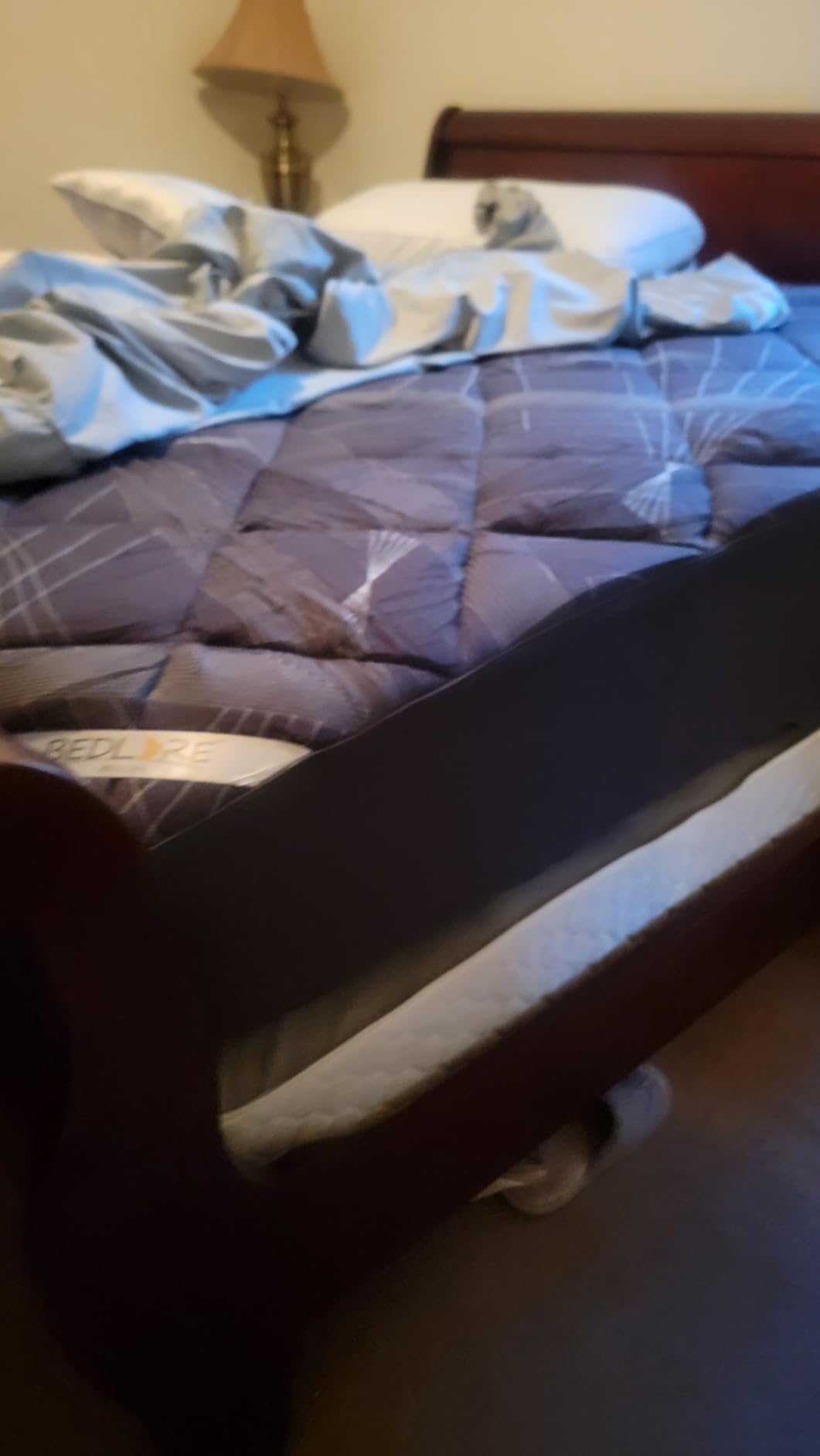 Bedlore 4-Inch Queen Mattress Topper for Back Pain - Dual Layer Medium Support (2