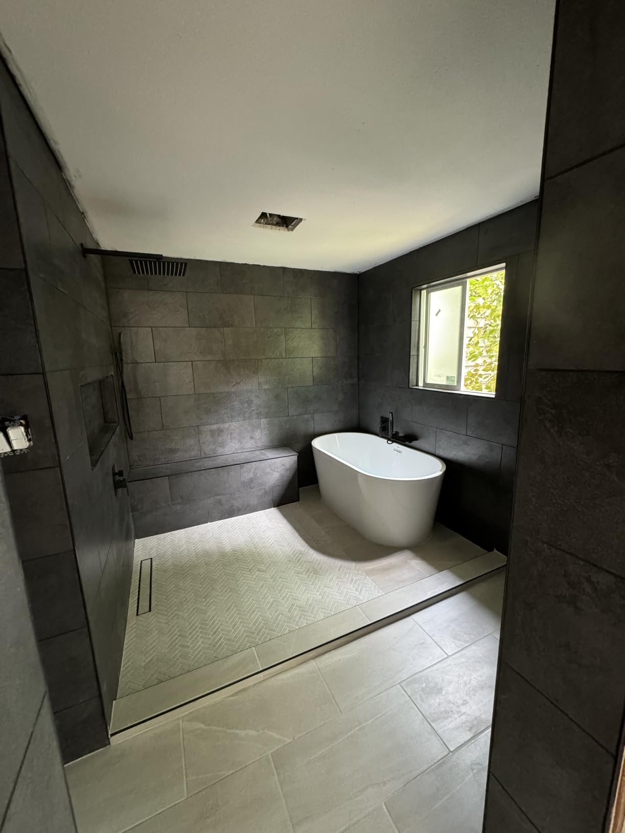 FerdY Shangri-La 67 Inch Freestanding Whirlpool Bathtub, Oval with 8 Water SPA Jets Morden White Stand Alone Jetted Tub, Luxury Acrylic Free Stand Deep Soaking Bath Tub customer photo 2