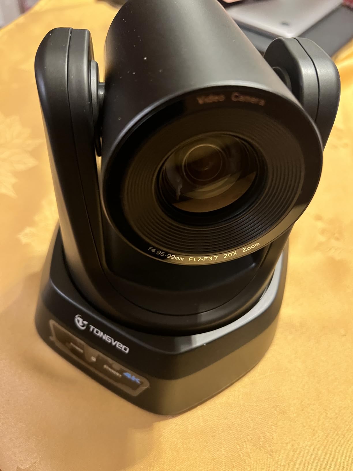 TONGVEO AI Auto-Tracking IP PTZ Camera SDI/HDMI/USB3.0/LAN PoE 30X Optical + 8X Digital Zoom 1080P 60fps for Live Streaming Church Services customer photo 2