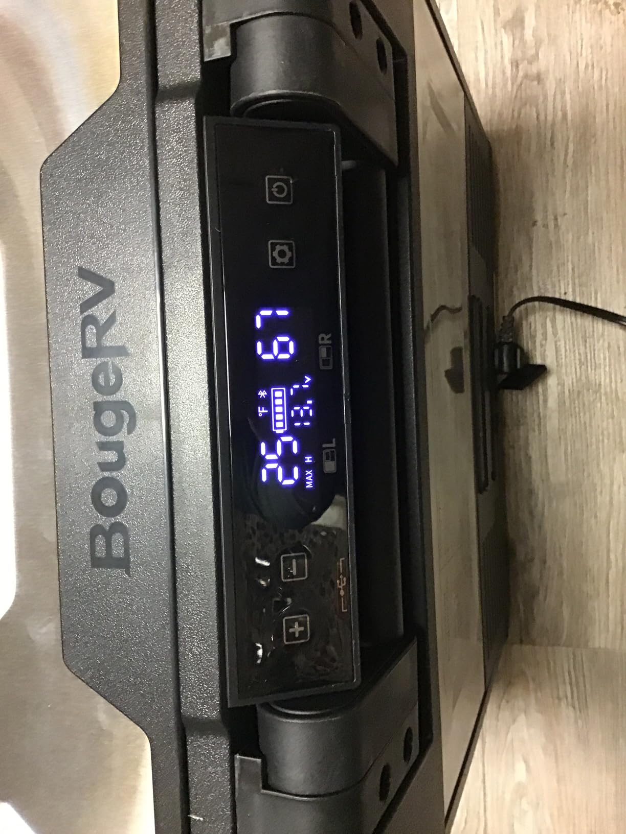 BougeRV 12 Volt Portable Refrigerator, 55 Quart Rocky V2.0 Dual Zone Car Fridge Freezer with APP Control, Compressor Cooler 12/24V DC, 110~240V AC for Overlanding, Camping, Travel, RV, Truck customer photo 2