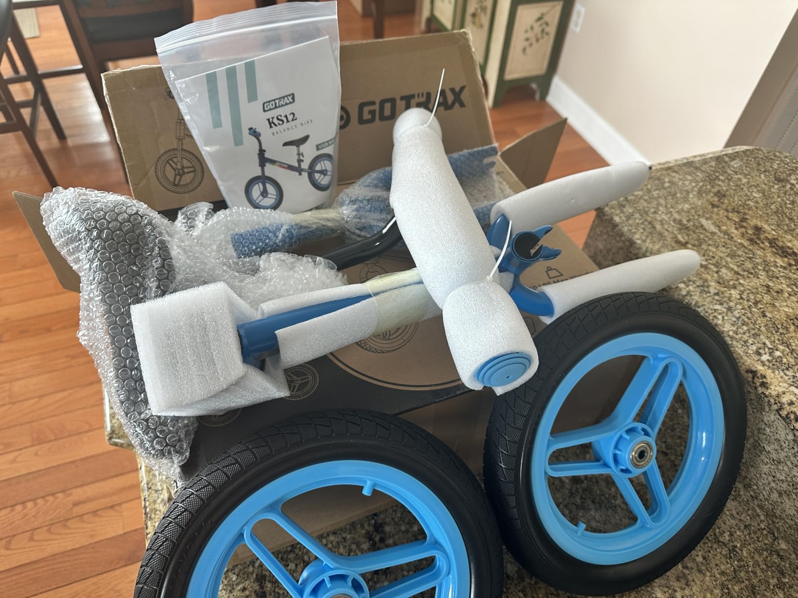 Gotrax KS12 Balance Bike for 2-5 Years Old, 12