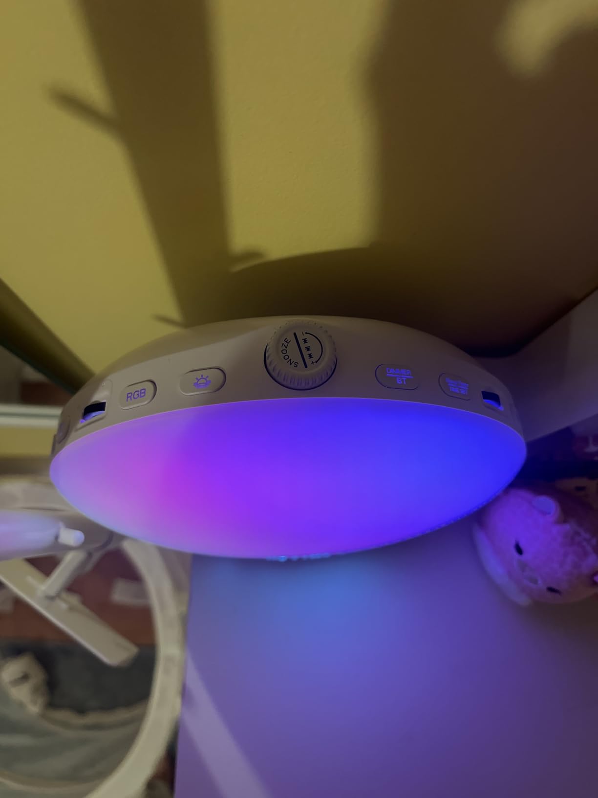 ecozy Sunrise Alarm Clock, White Noise Sound Machine, Alarm Clock for Bedrooms, 26 Soothing Sounds, 17 Night Lights, Bluetooth Speaker, Sunrise Wake-Up Light for Heavy Sleepers, Adults, Kids customer photo 2