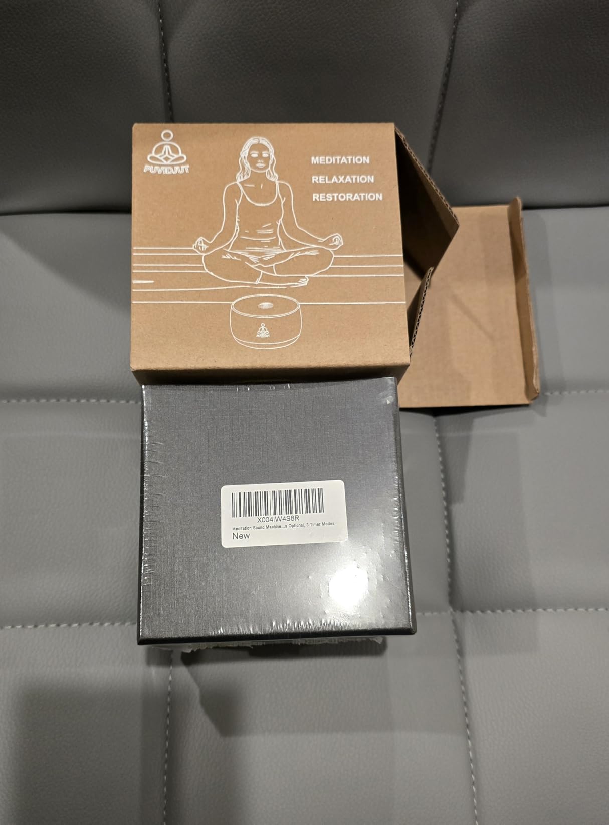 Meditation Sound Machine, Frequency Generator Instrument,PUVIDJUT Tone Device - Solfeggio Frequencies Bath for Yoga, Mindfulness,Meditation System of Chakra, 5 Tones Optional, 3 Timer Modes customer photo 1