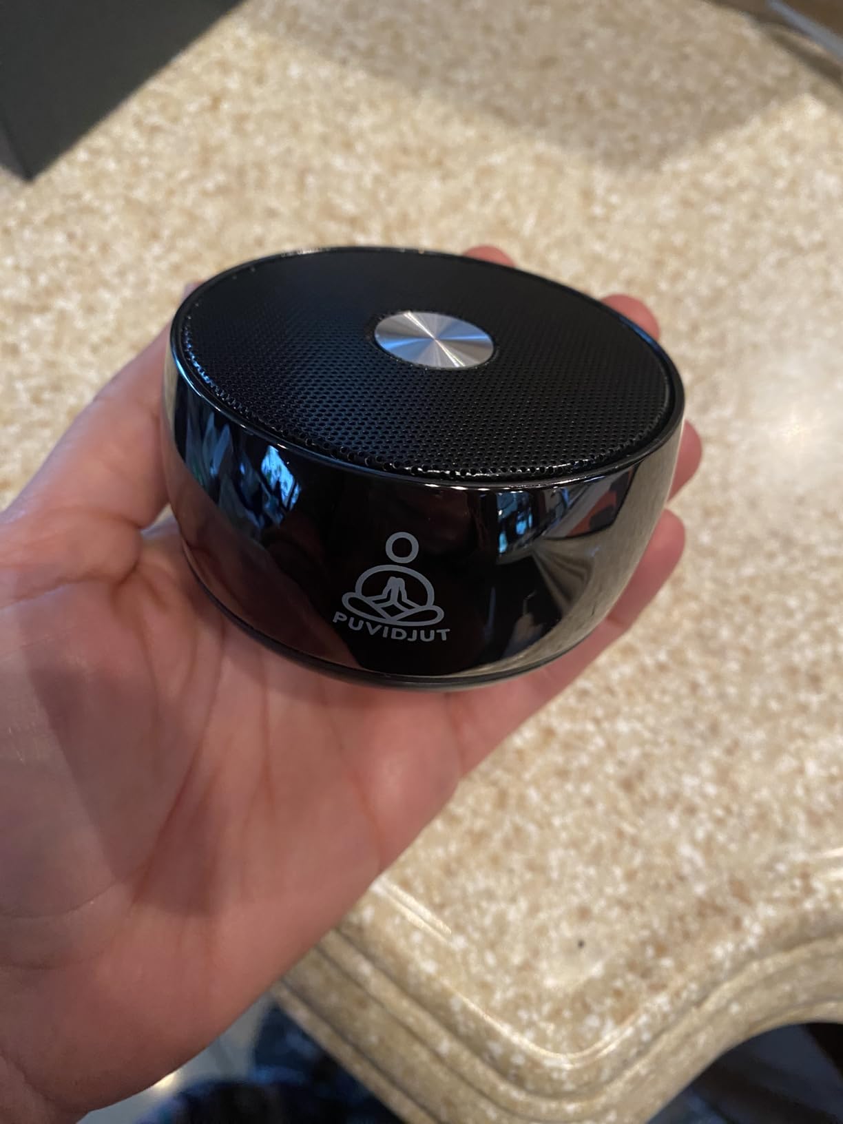 Meditation Sound Machine, Frequency Generator Instrument,PUVIDJUT Tone Device - Solfeggio Frequencies Bath for Yoga, Mindfulness,Meditation System of Chakra, 5 Tones Optional, 3 Timer Modes customer photo 2