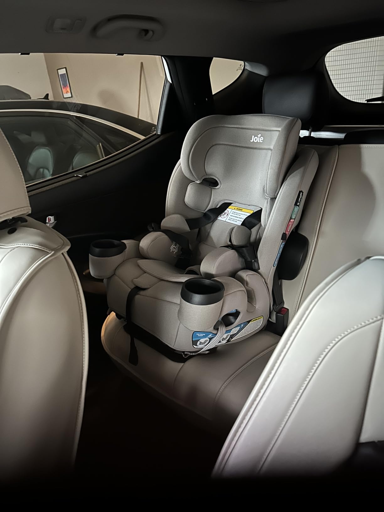 Joie Saffron SI 4-in-1 Car Seat - Car Seat for Infants to Toddlers to Big Kids - 4 Modes, 10-Position No-Rethread Headrest & Harness (Dove) customer photo 1