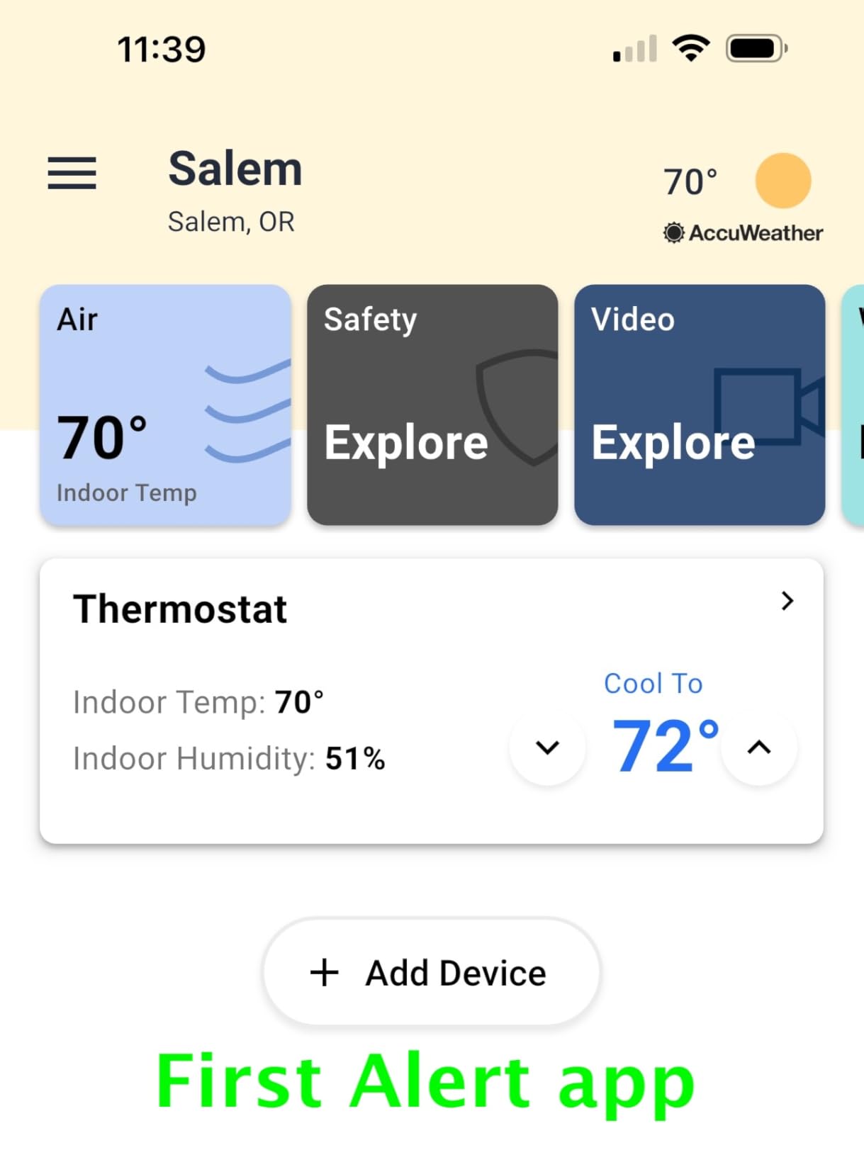 Honeywell Home Smart Thermostat, Conventional/Heat Pump Compatibility, WiFi Thermostat for Home, X2S, Gray customer photo 1