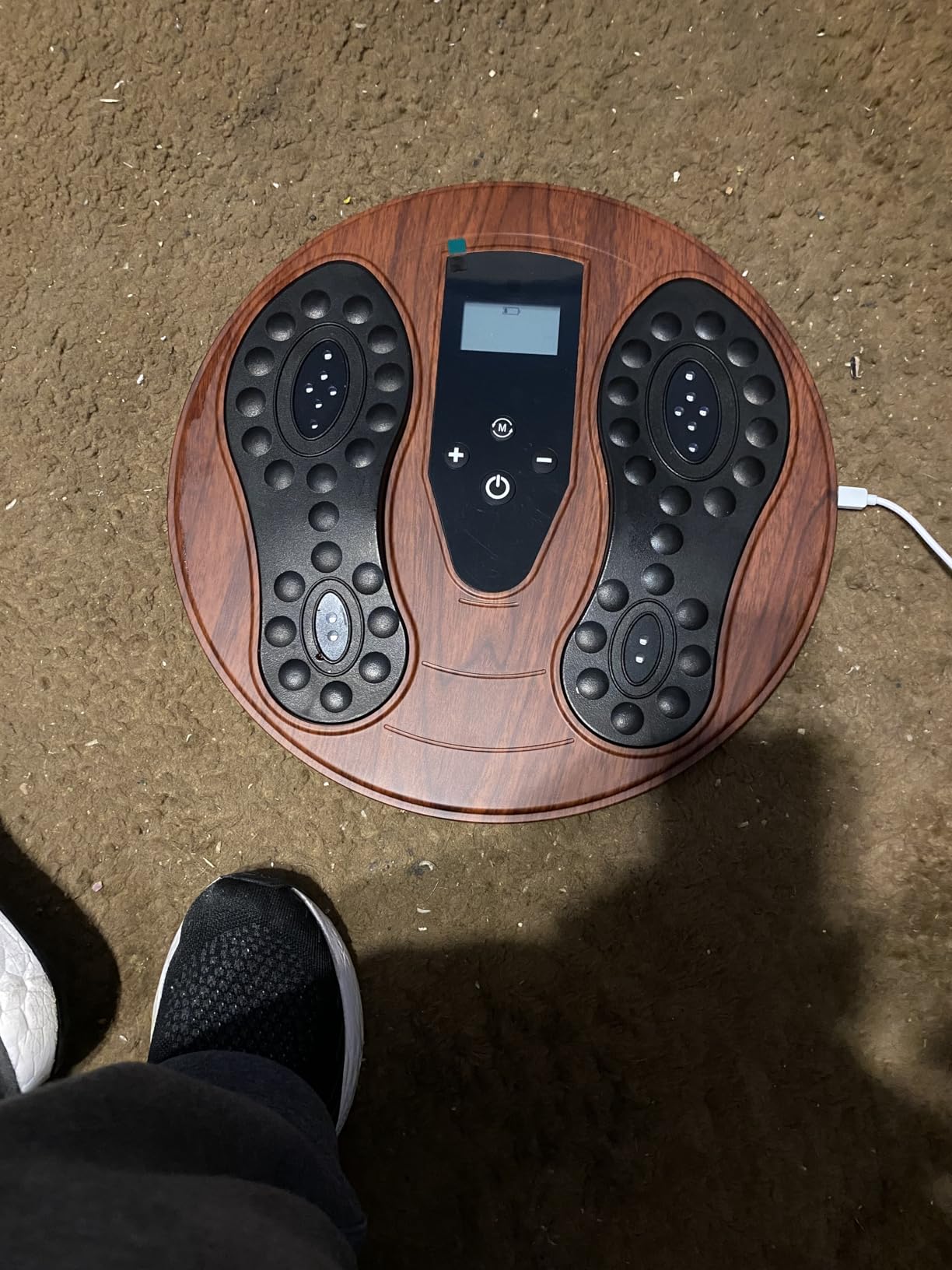 EMS Foot Massager with Infrared Therapy for Neuropathy & Pain Relief - FSA Eligible HSA Electric Muscle & Nerve Stimulator for Feet & Calves, Blood Circulation Booster, Plantar Fasciitis Relief customer photo 1