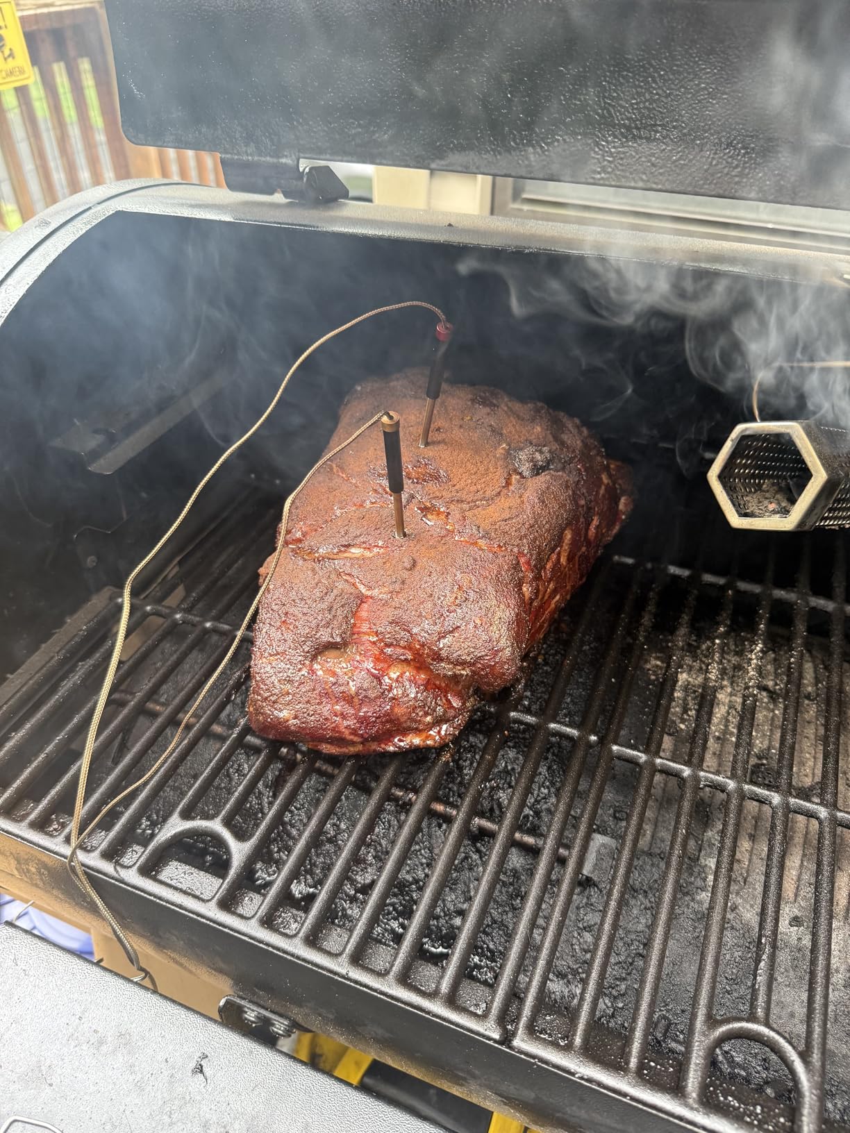 Smoke Tube for Pellet Smoker 12'', Smoker Tube 5 Hours of Billowing Smoke Hot/Cold Smoking, Smoking Tube, for Add Smokey BBQ Flavor on Gas Grill or Charcoal Grills with This Stainless Steel Wood Chip customer photo 2