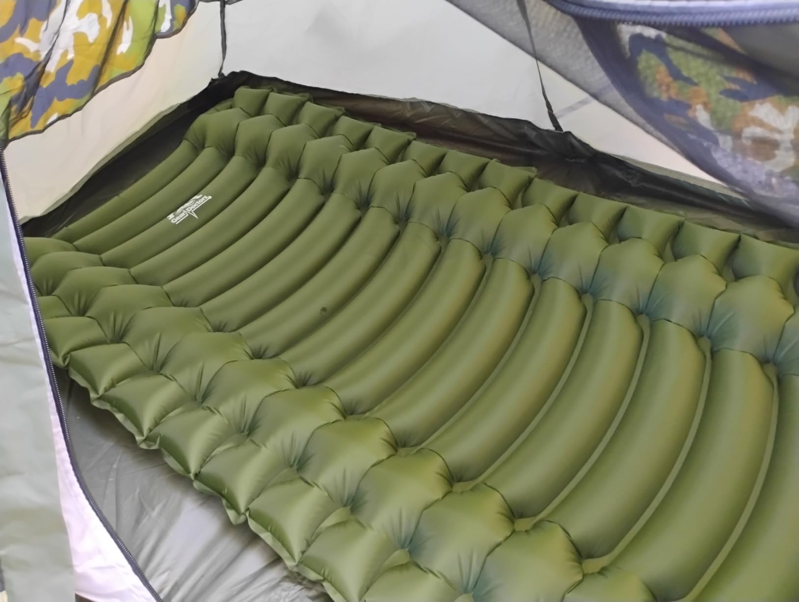 Gear Doctors® Ether 17.5oz Ultralight Camping Sleeping Pad - Backpacking Air Mattress - Camping Mattress Pad - Compact Inflatable Sleeping Mat for Backpacking, Comfortable Outdoor Hiking, Tent, Travel customer photo 2