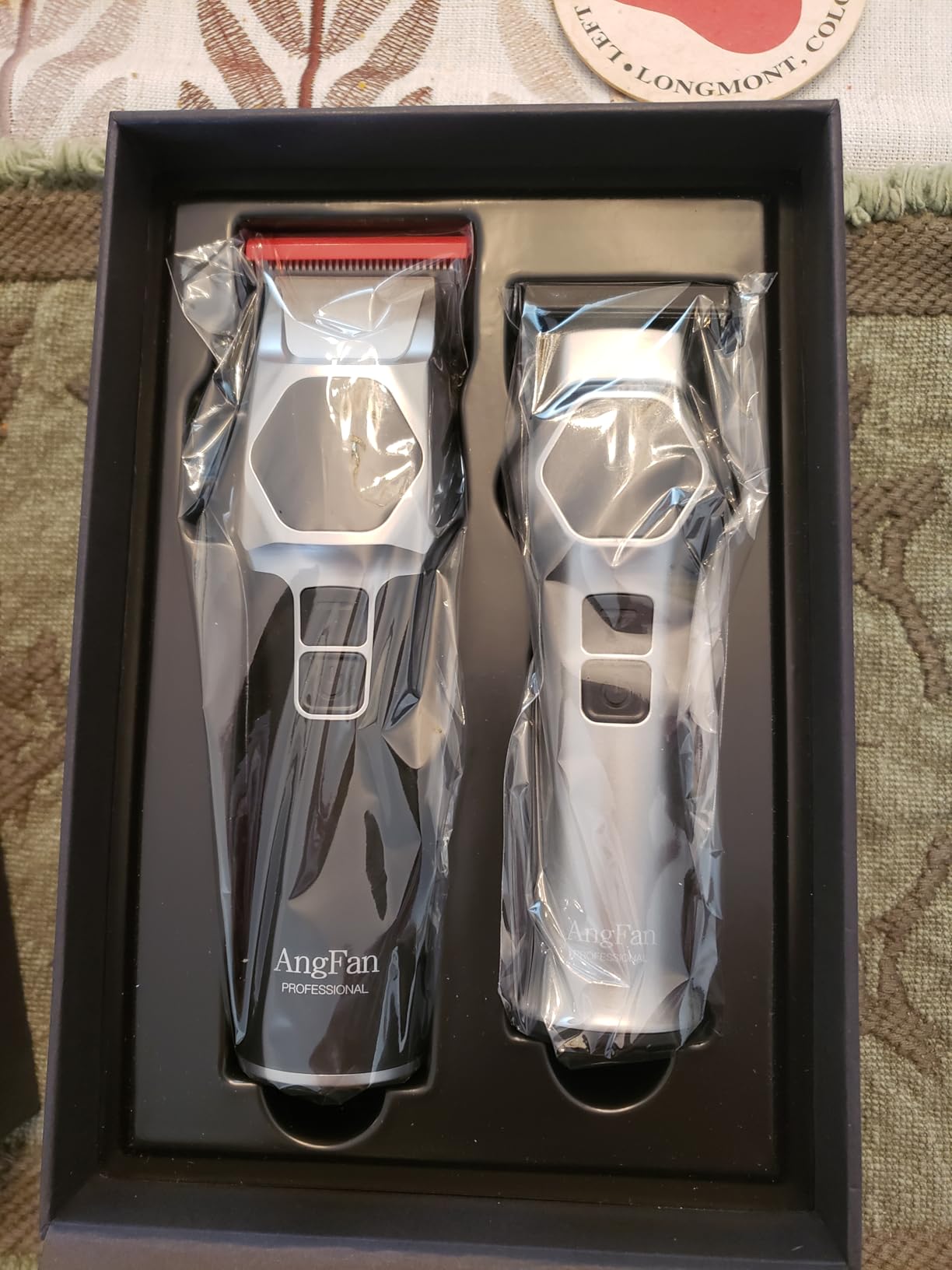 Professional Hair Clippers for Men - 8000RPM Brushless Motor & 440C Steel Blades, Barber-Grade Cordless Clippers & Trimmer Set for Fade Designs, Hair Cutting Tools for Professional Barbers customer photo 2