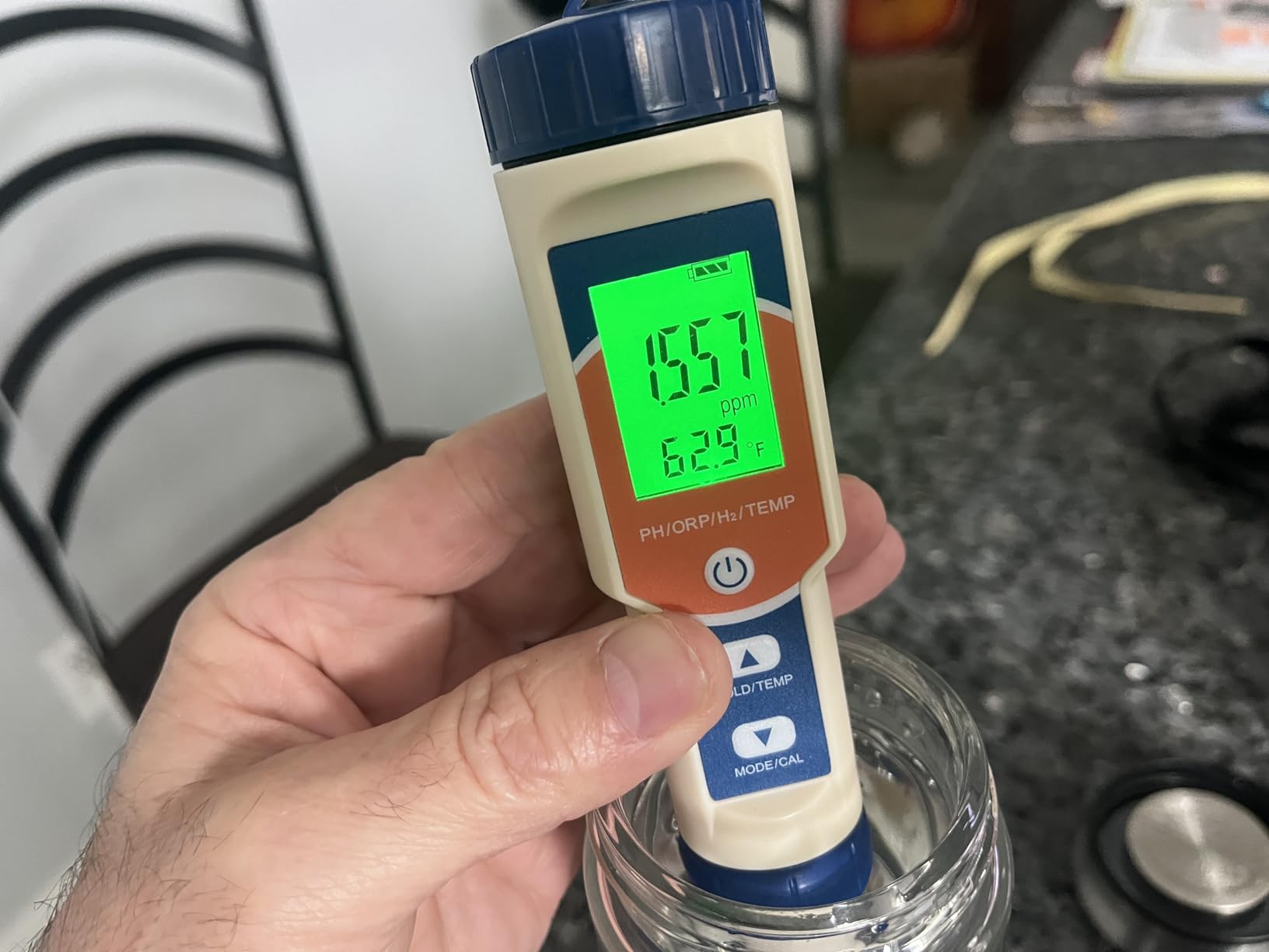 2026 New Hydrogen Water Bottle Jug - Portable Hydrogen Water Generator with Digital Display - Up to 4000PPB - 51oz Capacity - Premium Hydration Solution for Home, Office & Gym customer photo 1