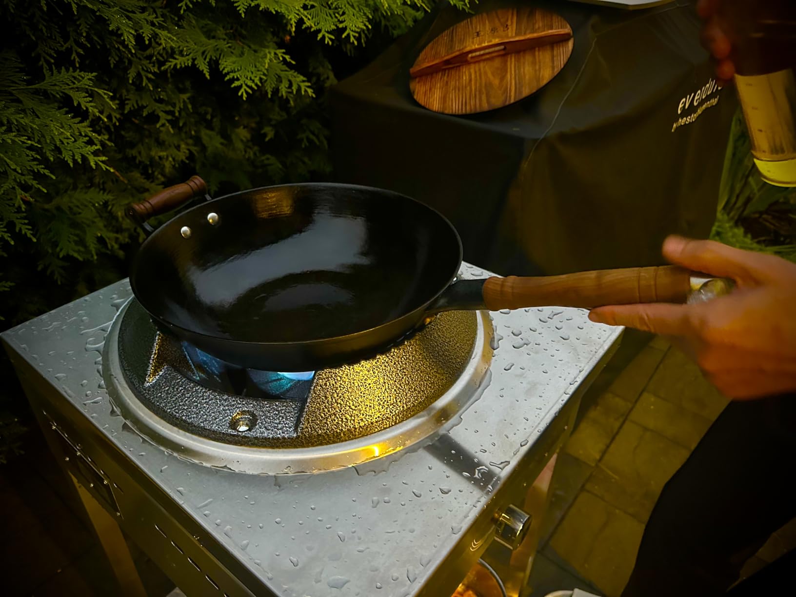 Concord Professional Vortex Burner Stainless Steel Commercial Wok Range Single Burner Outdoor Propane Stove. Great for Stir Fry, Outdoor Kitchen, Asian Cuisine customer photo 2