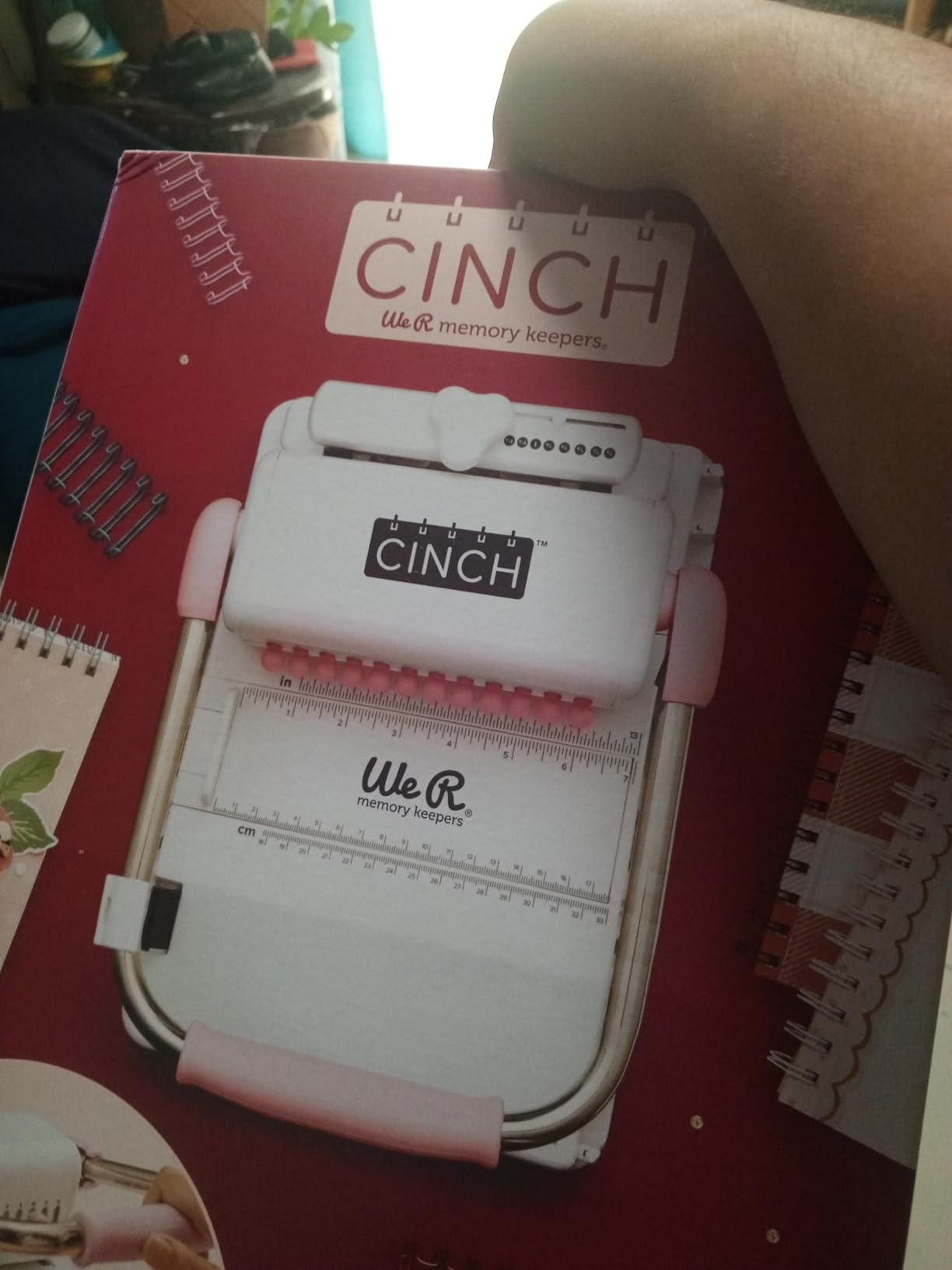 We R Memory Keepers Universal Cinch Book Binding Machine, Spiral Binding, Wire Binding, Book Binder customer photo 1