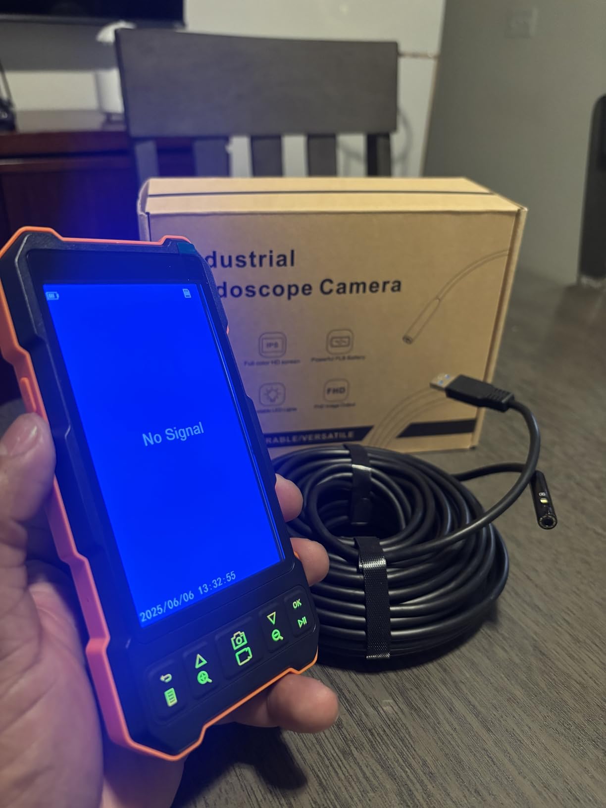 Epicmate Sewer Camera 50ft-Endoscope Camera with Light,5