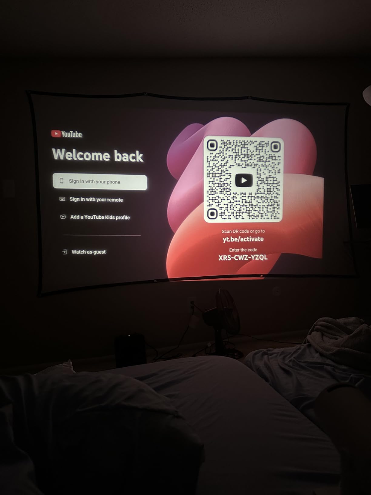 Outdoor Projector Screen with Stand - 120 Inch Portable Projector Screen Indoor and Outdoor Projector Screens 16:9 4K HD Wrinkle Free Lightweight Movie Screen with Carry Bag customer photo 2