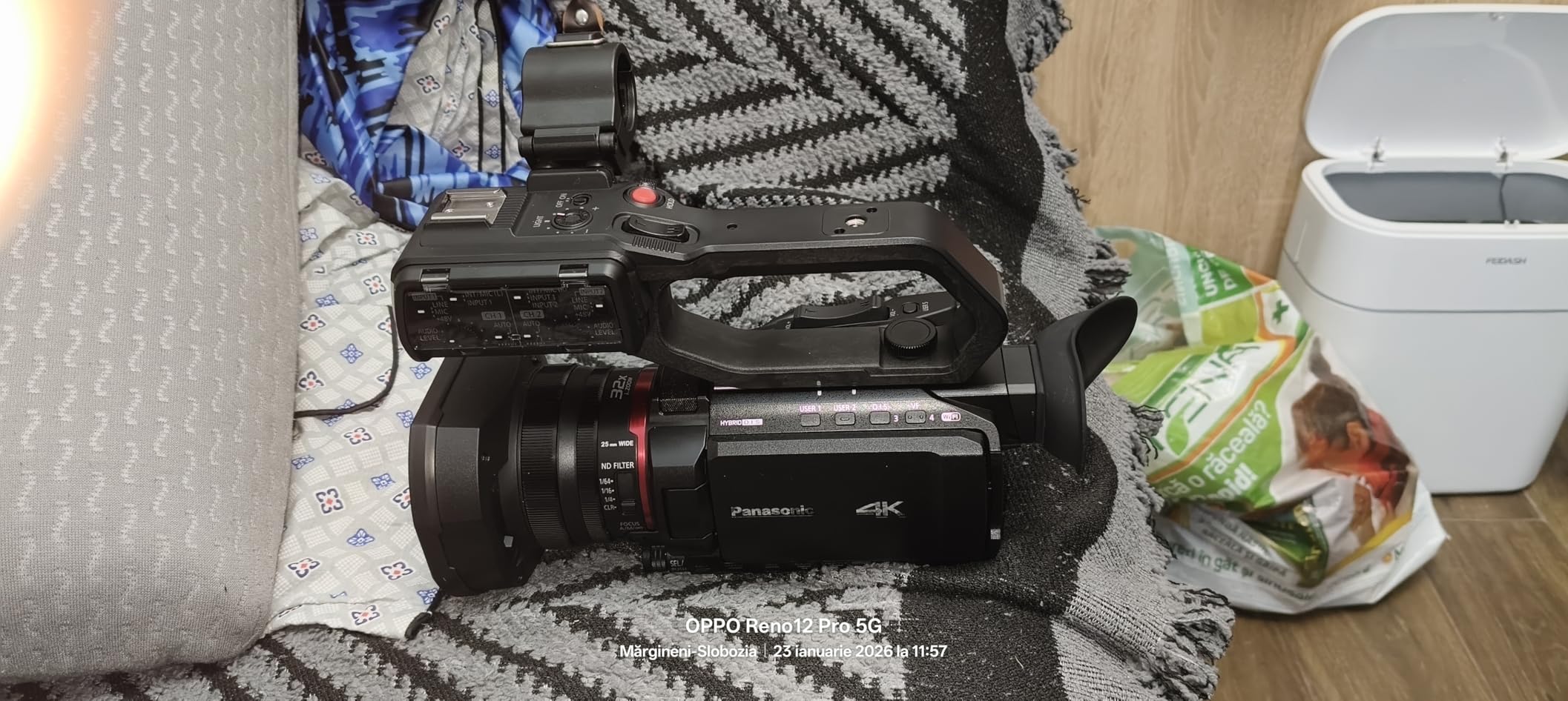 Panasonic X2100 4K Camcorder for Directors, Wide Angle Telephoto Lens with 24X Zoom, Hybrid O.I.S. customer photo 1