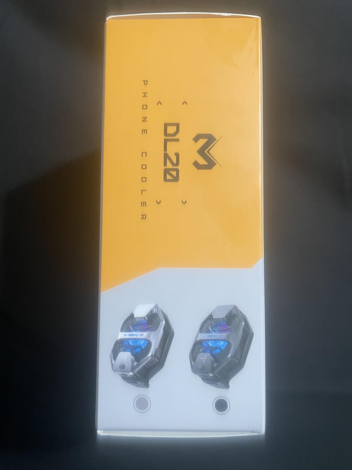 Phone Cooler for Gaming, 27W iPhone Cooling Fan with RGB LED Semiconductor Heatsink Cooling Case Enfriador para Celular, for iPhone/Android Phone Gaming, Live Streaming, AI Smartphone Temperature customer photo 1