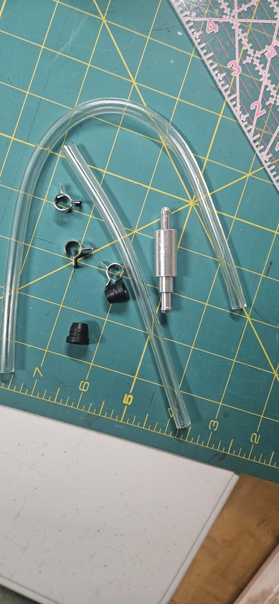 OFBAND 2Set Brake Bleeder Kit,Brake Fluid Bleeder Kit Includes 4PCS Brake Bleeder Hose,2PCS One Way Check Valve,Universal Break Bleeder Kit Car Accessories for Car Motorbike Bike customer photo 2