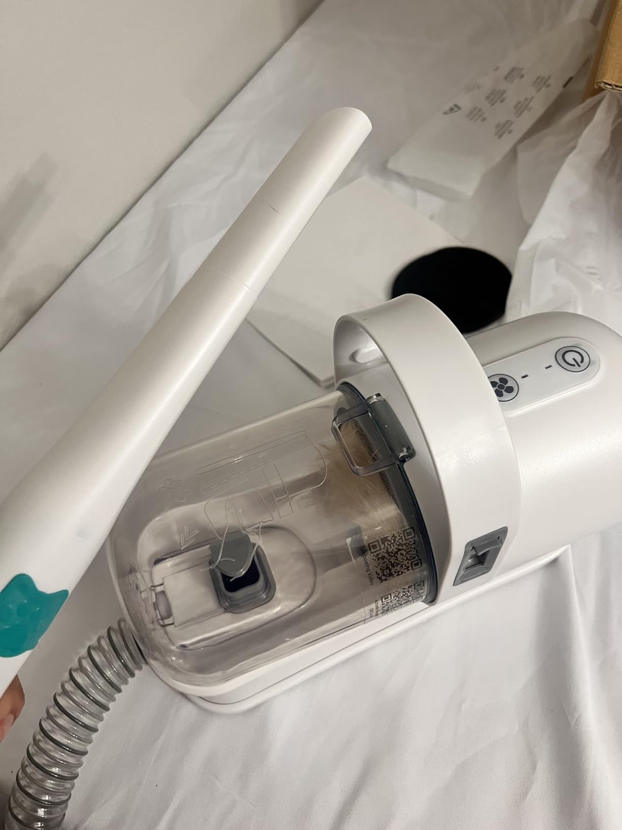 Dog Grooming Kit, Pet Grooming Vacuum with Pet Clipper Nail Grinder, Dog Hair Vacuum with 6 Pet Grooming Tools for Dogs Cats Shedding Grooming customer photo 1