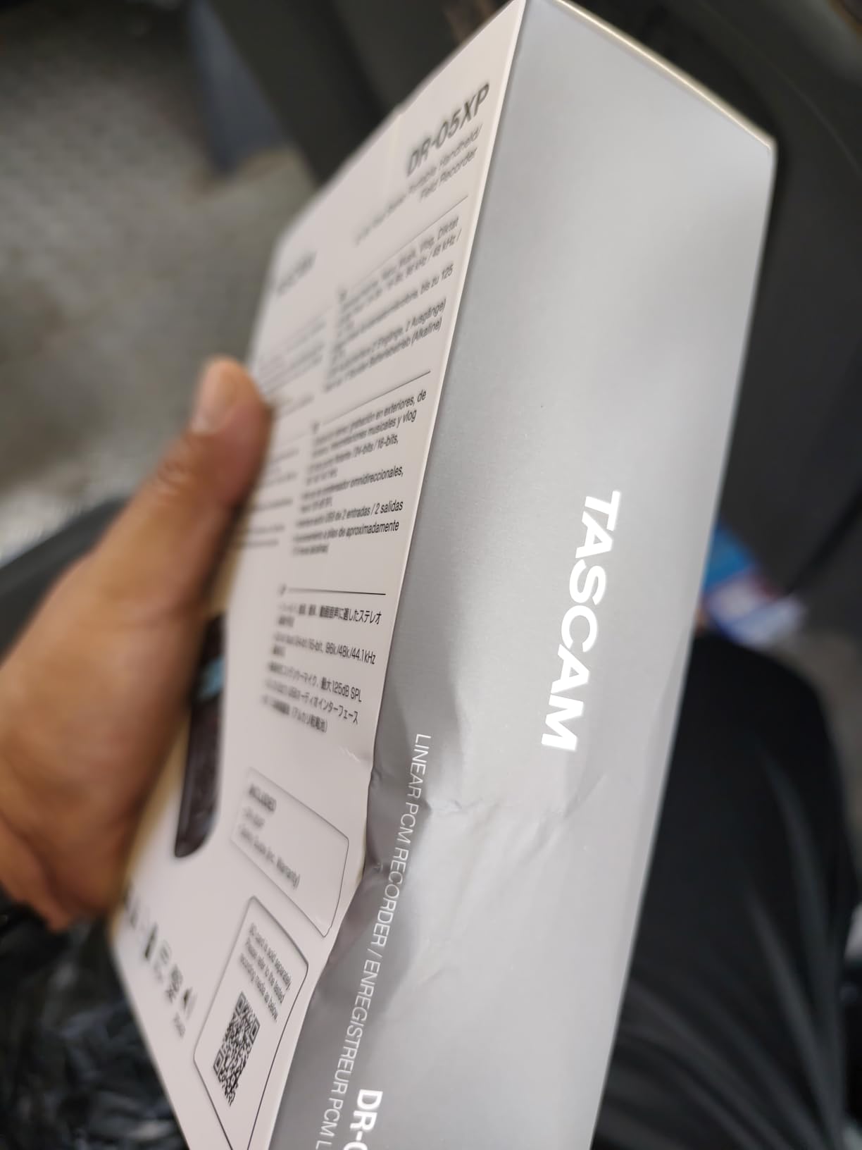 TASCAM DR-05XP 32-Bit Float Portable Handheld Field Recorder and USB-C Audio Interface - Digital Stereo Recording of Music, Sound, Voice, Audio for Video and Podcasting customer photo 2