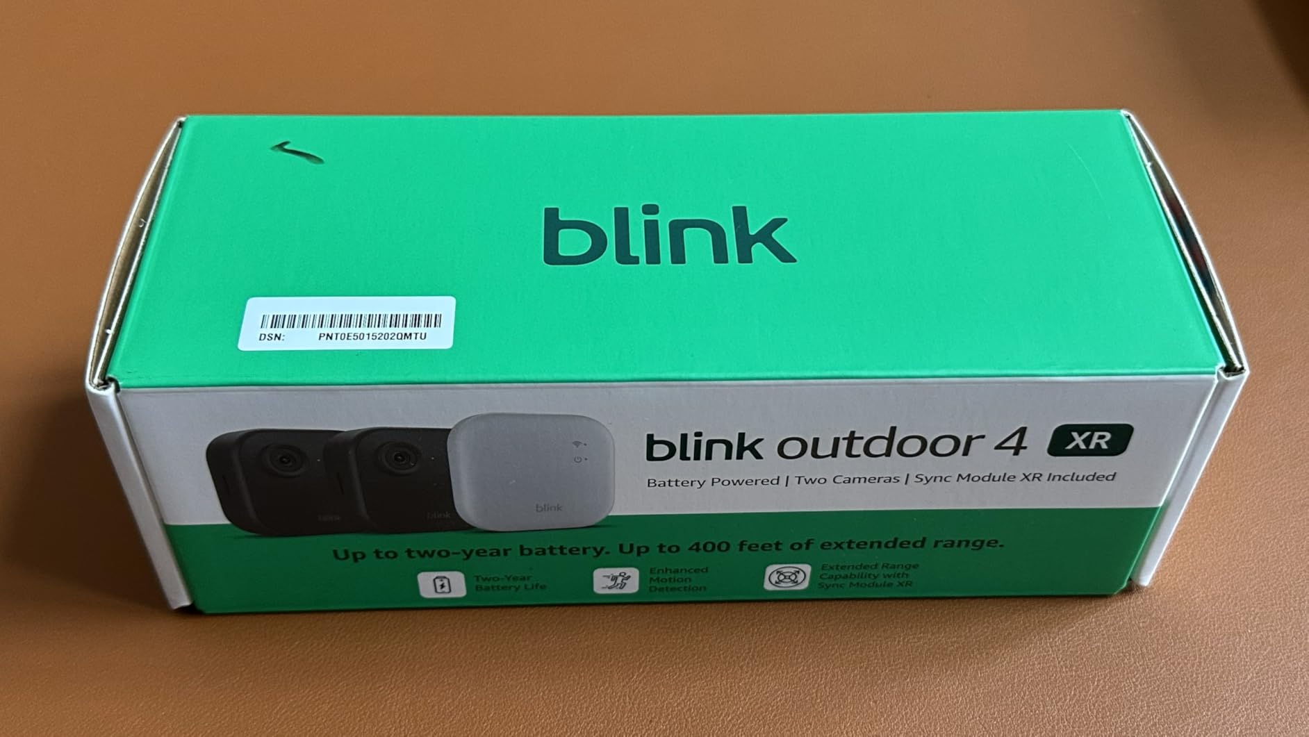 Blink Outdoor 4 XR - two-year battery wireless camera with 4x security coverage, 1000 ft open-air range or 400 ft with typical use - 2 camera system customer photo 1