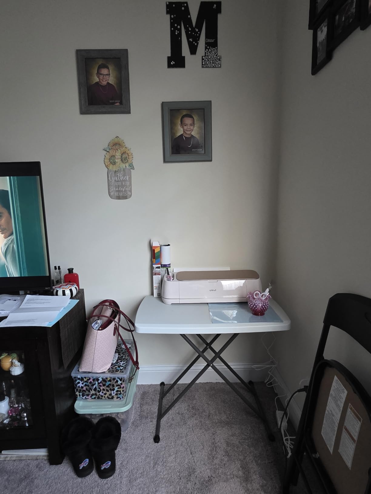 Cricut Maker 4 Machine with Vinyl and Iron-On Bundle - Beginner Friendly Craft Cutting Machine Set with Essential Materials, HTV and Adhesive Vinyl Variety Pack- DIY Decor Projects, Apparel and Decals customer photo 1