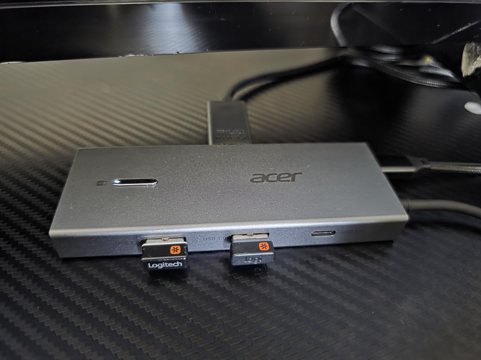 Acer USB C Docking Station Dual Monitor With 2 HDMI, 9-IN-1 Laptop Docking Station with 4K@60Hz HDMI, USB A&C 3.0, SD/Micro SD, 100W PD, USBC Dock Compatible with Acer/Dell XPS/HP/Mac/Surface (0.65FT) customer photo 2