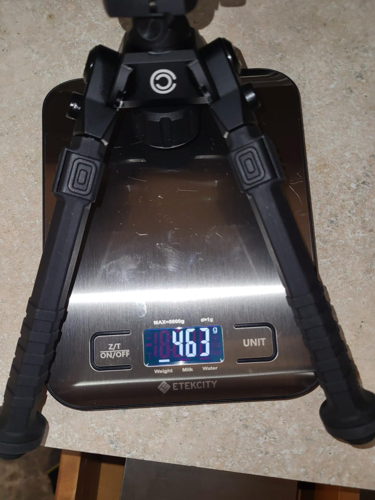 CVLIFE Rifle Bipod Quick Release Picatinny Bipod 360 Degree Swivel Adjustable Height Made of Lightweight High-Strength Polymer and Aluminum for Shooting and Hunting customer photo 1