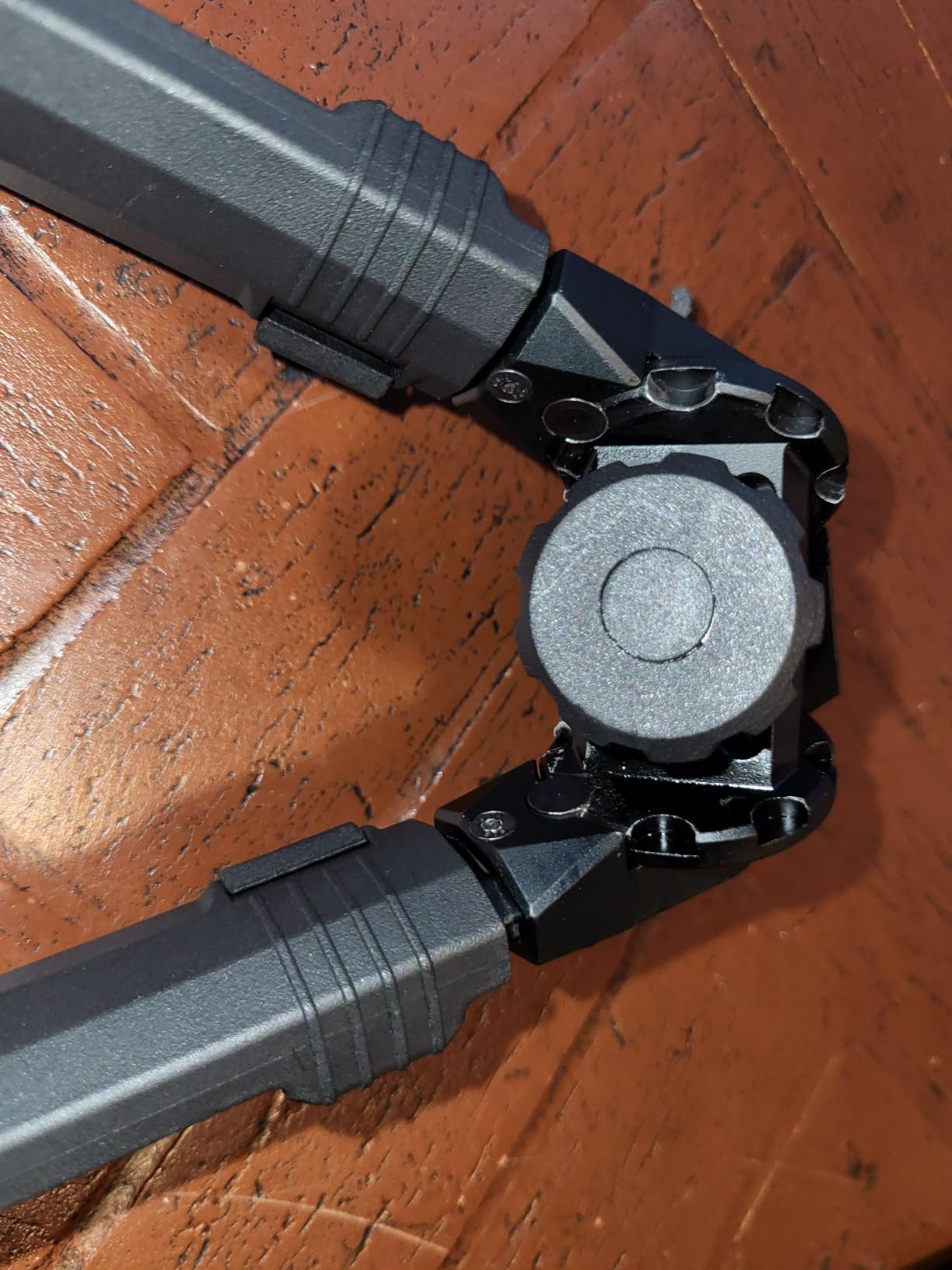 CVLIFE Rifle Bipod Quick Release Picatinny Bipod 360 Degree Swivel Adjustable Height Made of Lightweight High-Strength Polymer and Aluminum for Shooting and Hunting customer photo 2