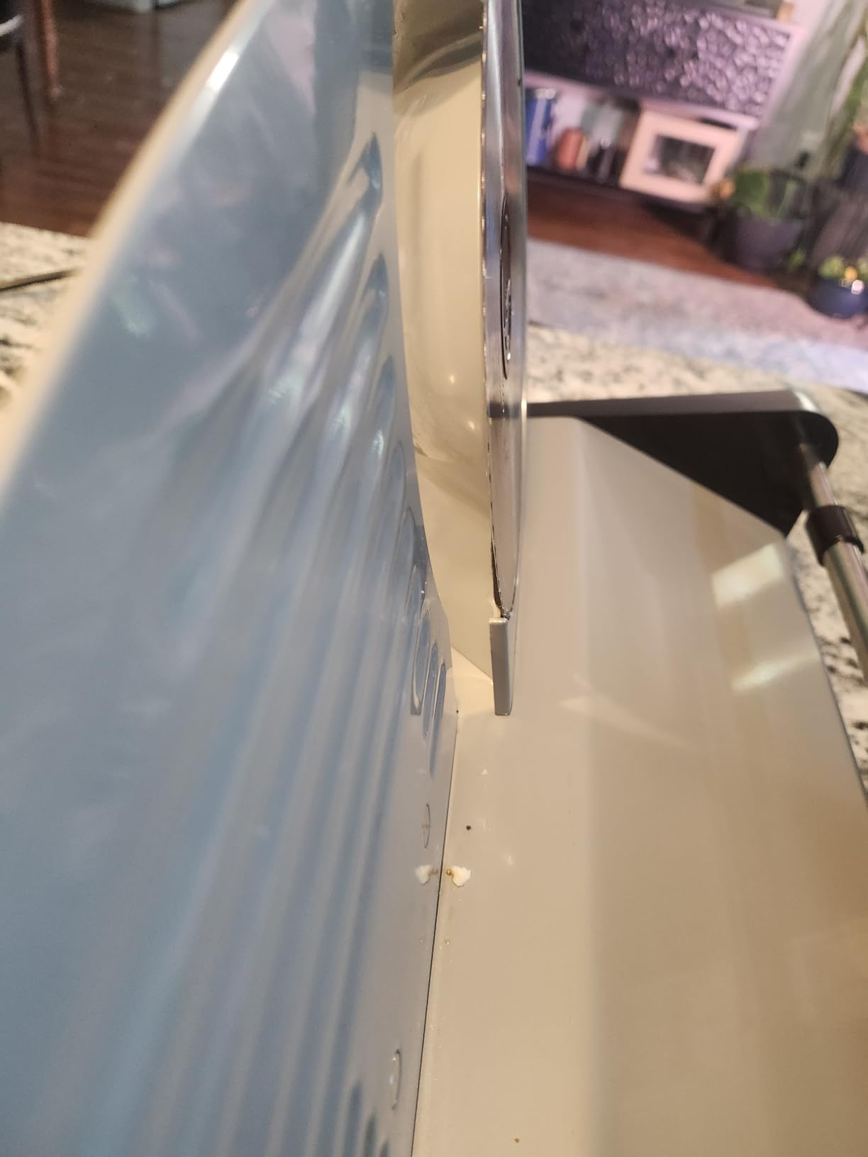 Meat Slicer Commercial 370W, 12 inch Electric Food Deli Slicer, 120 Pcs/Min Premium Chromium-plated Steel Blade, Semi-Auto Meat Slicer for Home Use customer photo 2