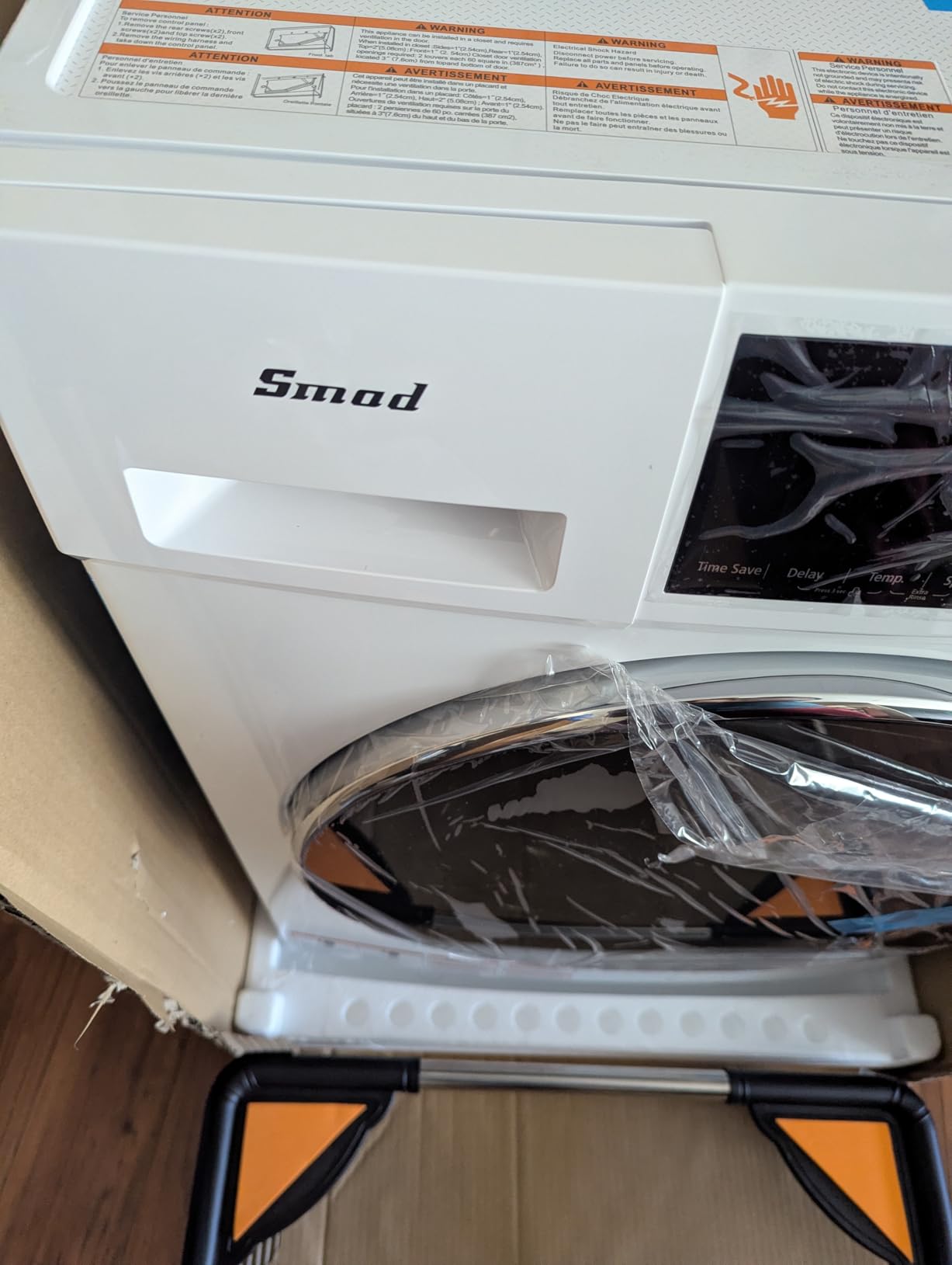 Washer and Dryer Combo, 3.1 cu.ft, 120V All In One Ventless Compact 24 Inch Large Capacity, Lavadora y Secadora 2 in 1 for RV Apartment Home customer photo 2