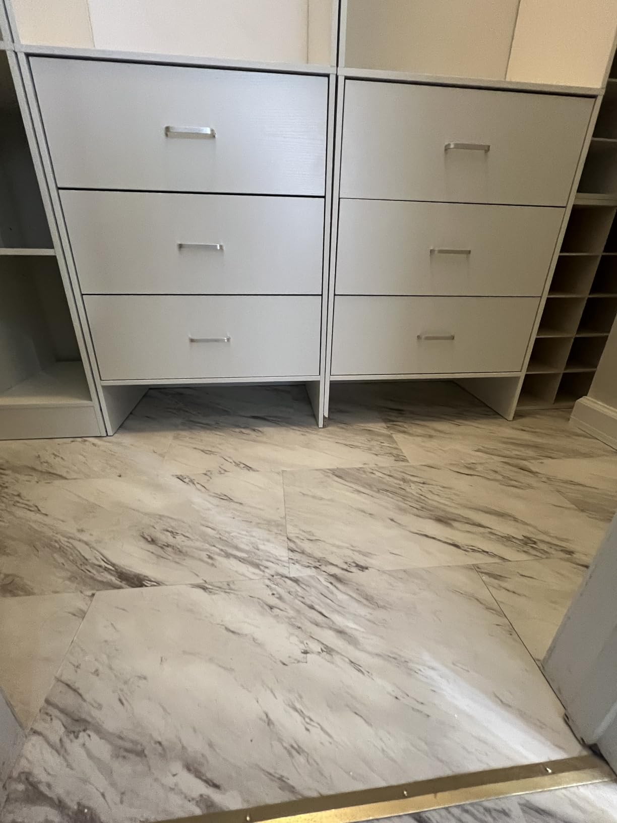 Aheaplus Closet System Closet Organizer, Wood Closet Organizer System, Walk-in Closet or Small Closets Wardrobe, Clothes Rack with Hanging Rods, 4FT Closets, Set of 2, White Oak customer photo 2