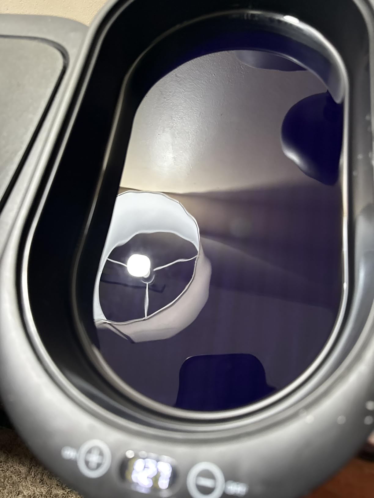 Paraffin Wax Machine for Hand and Feet - 2000ml Paraffin Wax Warmer, Temperature and Reservation Mode, thermostatic Warmer, Nourishing and Moisturizing, Ideal for Home Paraffin Baths (Darkgray) customer photo 1