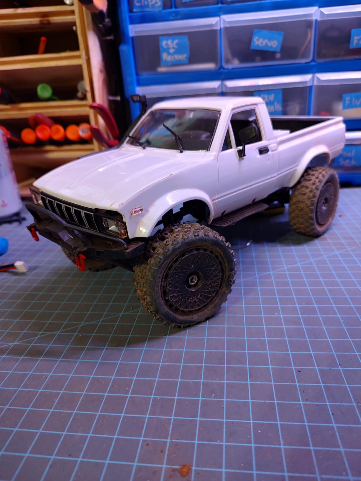 ARRIS WPL C24-1 RC Rock Crawler 4x4 RC Truck Off Road 1/16 RC Crawler, Remote Control Truck Pickup RTR All Terrain RC CAR for Adults customer photo 1