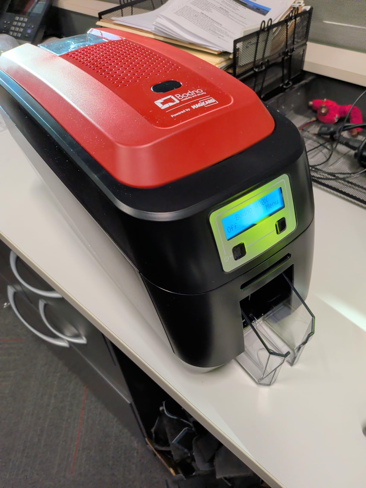 Bodno Magicard 400X Single Sided ID Card Printer & Complete Supplies Package ID Software - Bronze Edition customer photo 1