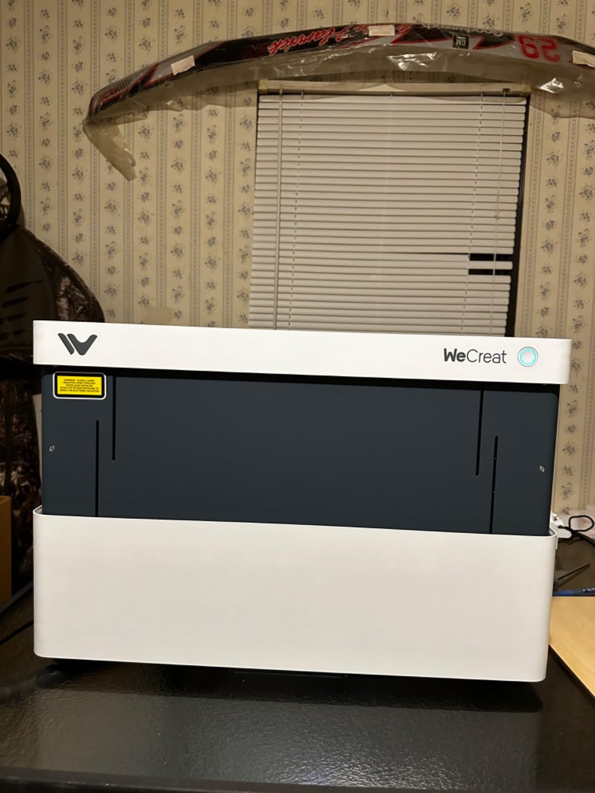 WECREAT Vision Pro 45W Laser Engraver and Cutter with Rotary Pro, HD Camera & Auto-Lifting, Laser Cutter Cuts 1