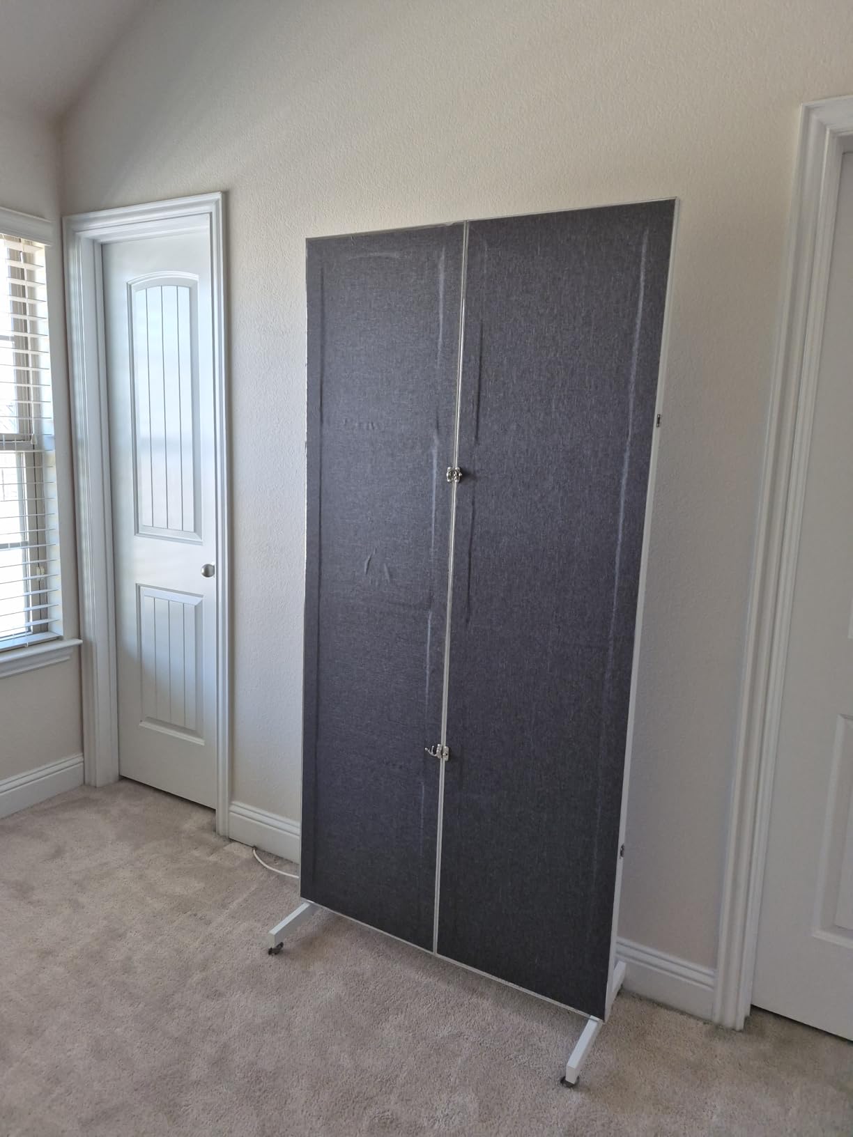 brisafe NanoMirror Non-Glass Ultra-Light Foldable Home Gym on Wheels, 71